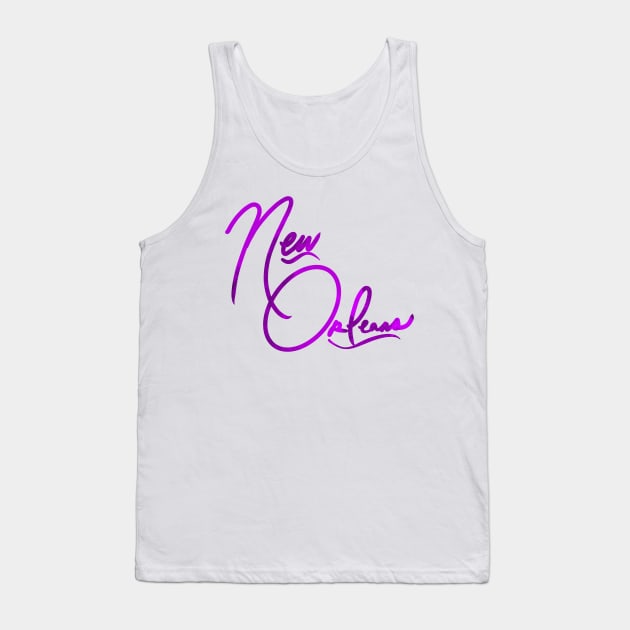 New Orleans Tank Top by Stephanie Kennedy 